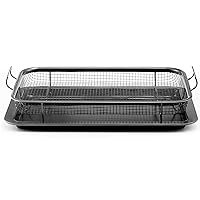 HONGBAKE Air Fryer Basket for Oven, 15.1