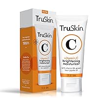 TruSkin Vitamin C Face Moisturizer for Women – Brightening, Anti Aging, Hydrating, Skin Wrinkle Cream, Dark Spot Corrector – Vitamin B5, Vitamin E, Jojoba Oil, Aloe Vera & Green Tea, 2 fl Oz