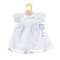 870341 Dolly Moda Christening Dress 43cm-for Toddlers 3 Years & Up-Easy for Small Hands-Promotes Empathy & Social Skills-Includes Outfit