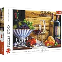 Trefl Red 1500 Piece Puzzle - in The Vineyard