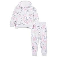 Juicy Couture Girls 2 Pieces Hooded Jog Set