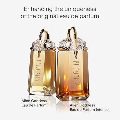 Mugler Alien Goddess Intense - Eau de Parfum - Women's Perfume - Floral & Woody - With Bergamot, Jasmine, and Vanilla - Long Lasting Fragrance
