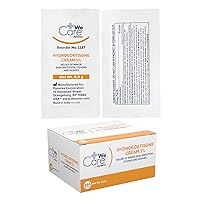 Dynarex Hydrocortisone Cream - Topical Anti-Itch Hydrocortisone Ointment for Temporary Relief of Minor Skin Itching, Rash, Irritation - .9g Packet, 1 Box of 144