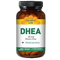 Country Life DHEA 10 MG, 50 CT