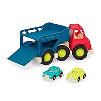 Car Carrier Truck – Toy Car Carrier – 2 Mini Cars – Toy Trucks for Toddlers, Kids – 12 Months + – Happy Cruisers - Car Carrier