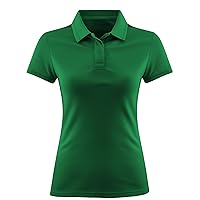 Decrum Green Ladies Golf Shirts - Polo Shirt Women [40109034] (N) | Green, L