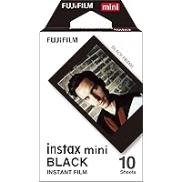 FUJIFILM Instax Mini Black Film - 10 Exposures