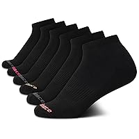 New Balance Women’s Athletic Socks - Cushioned Quarter Cut Ankle Socks (6 Pack)