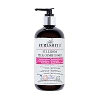 CURLSMITH - Full Body Milk Hair Conditioner, Volumizing and Hydrating for Wavy, Curly or Coily Hair, Vegan (355ml/12fl oz)