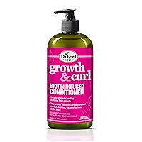 Difeel Growth and Curl Biotin Conditioner 33.8 oz. - Hair Condtioner for Curly Hair, Conditioner Curly Hair