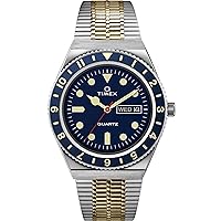Timex Men's Q Diver 38mm TW2V18400ZV Quartz Watch
