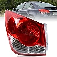 Tail Light Compatible with Chevrolet Cruze 2011-2015 Cruze Limited 2016 Rear Taillights Lamp Assembly Left Driver Side Brake Light Replace 96828250 GM2804107