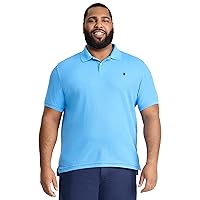 IZOD Men's Big and Tall Advantage Performance Short Sleeve Polo Shirt