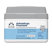 Amazon Brand - Mama Bear Advantage Baby Formula Powder with Iron, 2'-FL HMO for Immune Support, Infant Formula, 1.45 pound (Pack of 1)