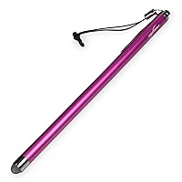 BoxWave Stylus Pen Compatible with Kindle Fire (1st Gen 2011) (Stylus Pen by BoxWave) - EverTouch Slimline Capacitive Stylus, Slim Barrel Capacitive Stylus with FiberMesh Tip - Rose Pink