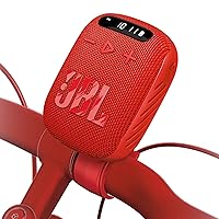 JBL WIND3RED FM Bluetooth Handlebar Speaker - RED