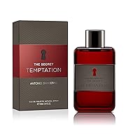 Perfumes - Secret temptation - Eau de toilette for Men - Long Lasting - Masculine, Elegant and Sexy Fragance - Aromatic, Woody and Vanilla Notes - Ideal for Day Wear - 3.4 Fl Oz Antonio Banderas Perfumes - Secret temptation - Eau de toilette for Men - Long Lasting - Masculine, Elegant and Sexy Fragance - Aromatic, Woody and Vanilla Notes - Ideal for Day Wear - 3.4 Fl Oz