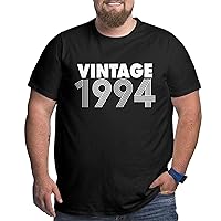 Vintage 1994 T-Shirt Mens Funny Tees Big Size Short Sleeve Workout Cotton T