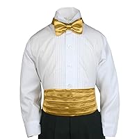 Classic Fashion Boy Suit Party Formal Wedding Colors Satin Cummerbund & Bow tie
