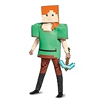 Alex Deluxe Minecraft Costume, Multicolor, Medium (7-8)