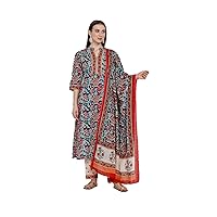 kurtis set for women with dupatta Party wear Indian Designer Kurti Dresses Top Tunic Kurta with Pants Palazzos Set