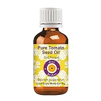 Deve Herbes Pure Tomato Seed Oil (Solanum lycopersicum) Cold Pressed 15ml (0.50 oz)