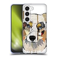 Officially Licensed Michel Keck Australian Shepherd Dogs 3 Soft Gel Case Compatible with Samsung Galaxy S23 5G