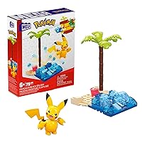 MEGA Pokémon Kids Building Toys, Adventure Builder Collection with Buildable Action Figures and Motion Brick for Mechanized Movement