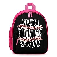 Baseball You're Killing Me Smalls Mini Travel Backpack Casual Lightweight Hiking Shoulders Bags with Side Pockets