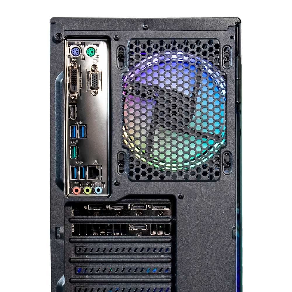 ViprTech Rebel Gaming PC Desktop Computer - AMD Ryzen 5 (12-LCore 3.9Ghz), RTX 3060 12GB, 16GB DDR4 RAM, 512GB NVMe SSD, VR-Ready, Streaming, WiFi, RGB, Win 11 Pro, Warranty