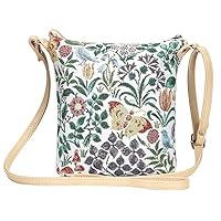 Signare Tapestry Small Crossbody Bag Sling Bag for Women with Vintage Designs