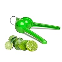 IMUSA Lemon or Lime Manual Squeezer, Citrus Juicer for Max Extraction, Green