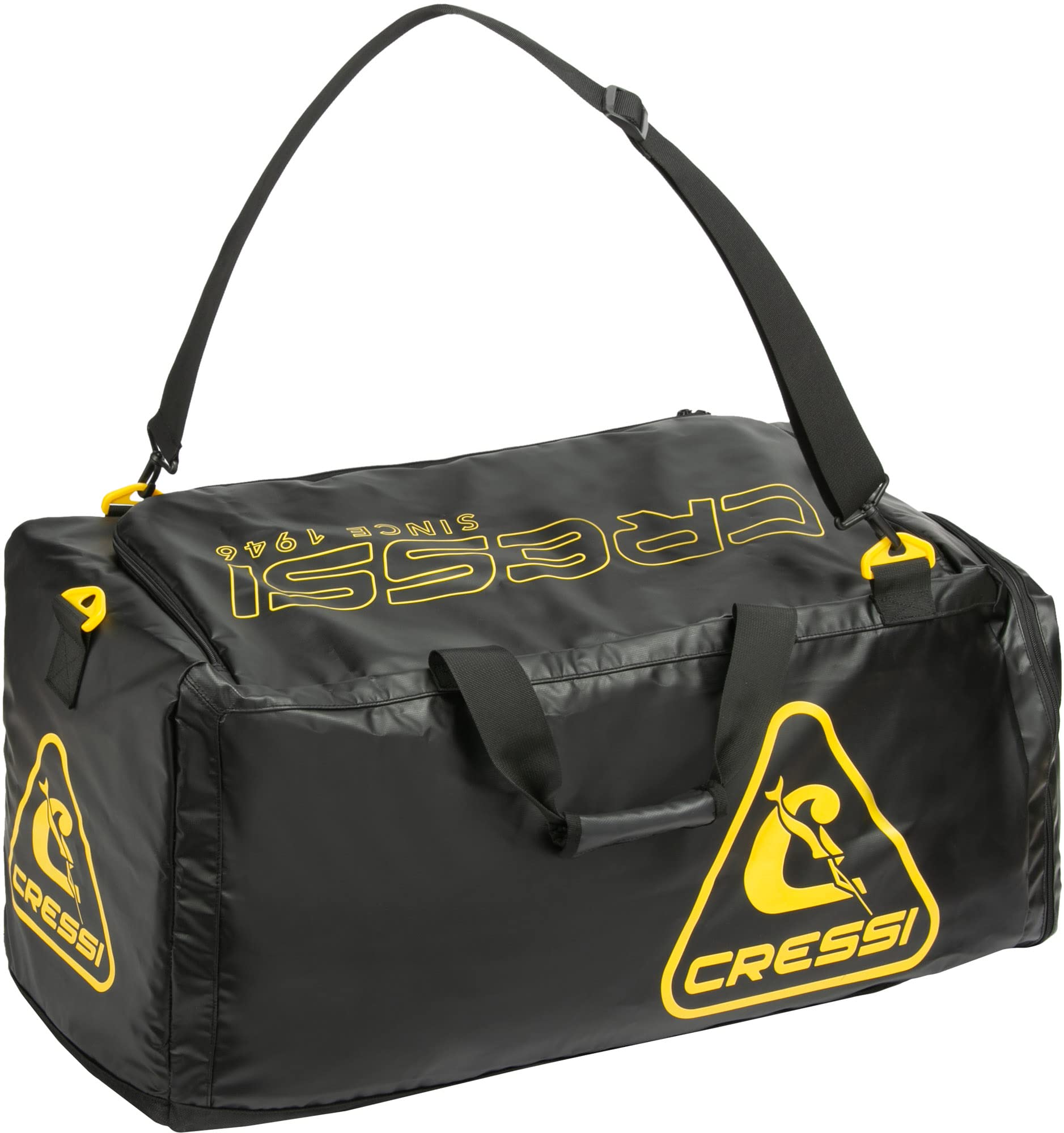 Cressi Waterproof 110 liter Duffel Bag - Adjustable Shoulder Strap - Equipment Protection for Outdoor Activities, Water Sport, Boating, Scuba Diving - Megattera: Designed in Italy