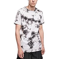 Urban Classics - Tie Dye T-Shirt White/Black - S