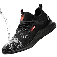 ulogu Steel Toe Shoes for Men Women丨Waterproof Lightweight Roofing Shoe丨Safety Industrial Work Sneakers