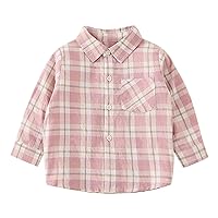 Boys Athletic Long Sleeve Shirts Toddler Kids Baby Boys Shirts Button Down Western Shirts Boys Outfit Toddler