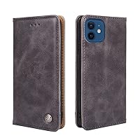 Phone Cover Wallet Folio Case for XIAOMI REDMI NOTE5, Premium PU Leather Slim Fit Cover for REDMI NOTE5, 3 Card Slots, Align Cutouts, Gray