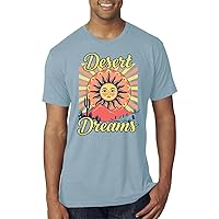 Desert Appreciation Warm Weather Lover Nature Lover Mens Premium Tri Blend T-Shirt