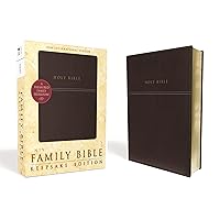 NIV, Family Bible (Keepsake Edition), Leathersoft, Burgundy, Red Letter NIV, Family Bible (Keepsake Edition), Leathersoft, Burgundy, Red Letter Imitation Leather