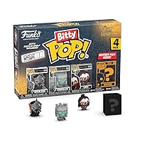 Funko Bitty Pop!: Lord of The Rings Mini Collectible Toys 4-Pack - Witch King, Dunharrow King, Lurtz, & Mystery Chase Figure (Styles May Vary)