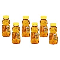 Gunter's Pure Clover Honey Bears - 12 oz (Pack of 6)