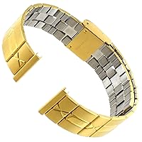 16mm Milano Elegant Design Gold Plated Stainless Adjustable Band