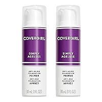 Covergirl Simply Ageless Oil Free Make Up Primer, Pack of 2
