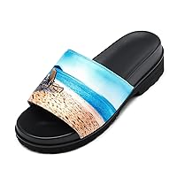 CHAMARIPA Height Increasing Sandals - Slipper Style for Men, 6cm/2.36 Inches Taller, Soft and Comfortable Slippers - Perfect for Indoor and Outdoor Use