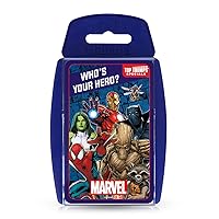 Top Trumps Marvel Universe Specials Card Game, Play with Heroes from Guardians of The Galaxy, The Avengers, and Villains Like Thanos and Carnage, Gift and Toy for Boys and Girls Aged 6 Plus