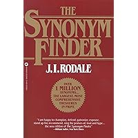 The Synonym Finder The Synonym Finder Paperback Kindle Hardcover