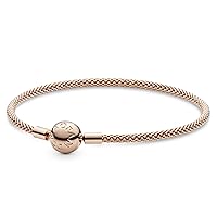 Pandora Jewelry Mesh Rose Bracelet