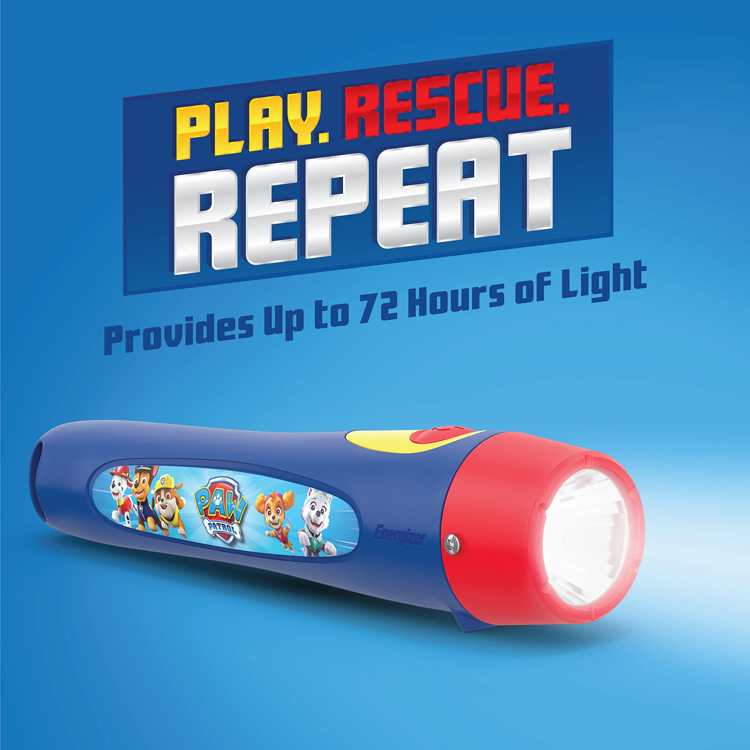 Energizer PAW Patrol Flashlights (2-Pack), Paw Patrol Toys for Boys and Girls, Great Flashlights for Kids (Batteries Included)