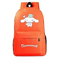 Cinnamoroll Lightweight Canvas Bookbag-Graphic Laptop Daypack Waterproof Casual Knapsack