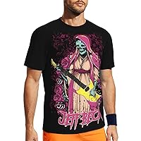 T Shirt Jeff Beck Mens Fashion Sports Clothes Summer Round Neck Short Sleeves Tee